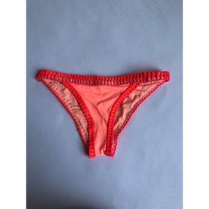 VS Cheeky pink crochet bottoms